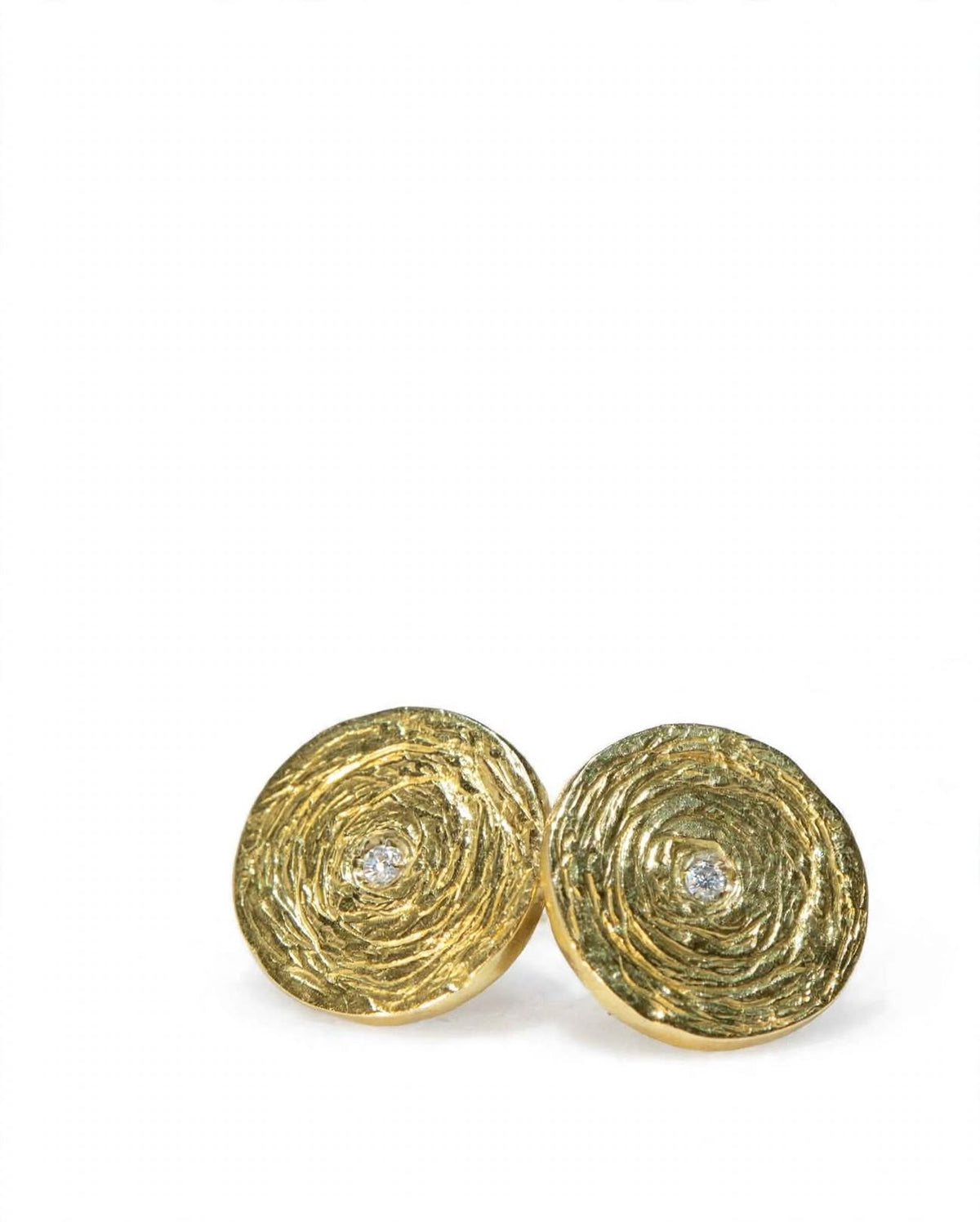 Orecchini a lobo FRAMMENTI in oro 18kt