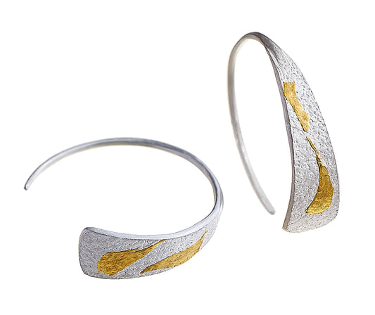 Half-circle earrings